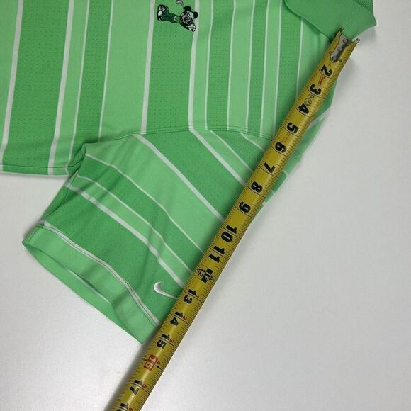 Nike Golf Mickey Mouse Polo Short Sleeve Green Zonal Cooling Size Medium - Picture 9 of 9